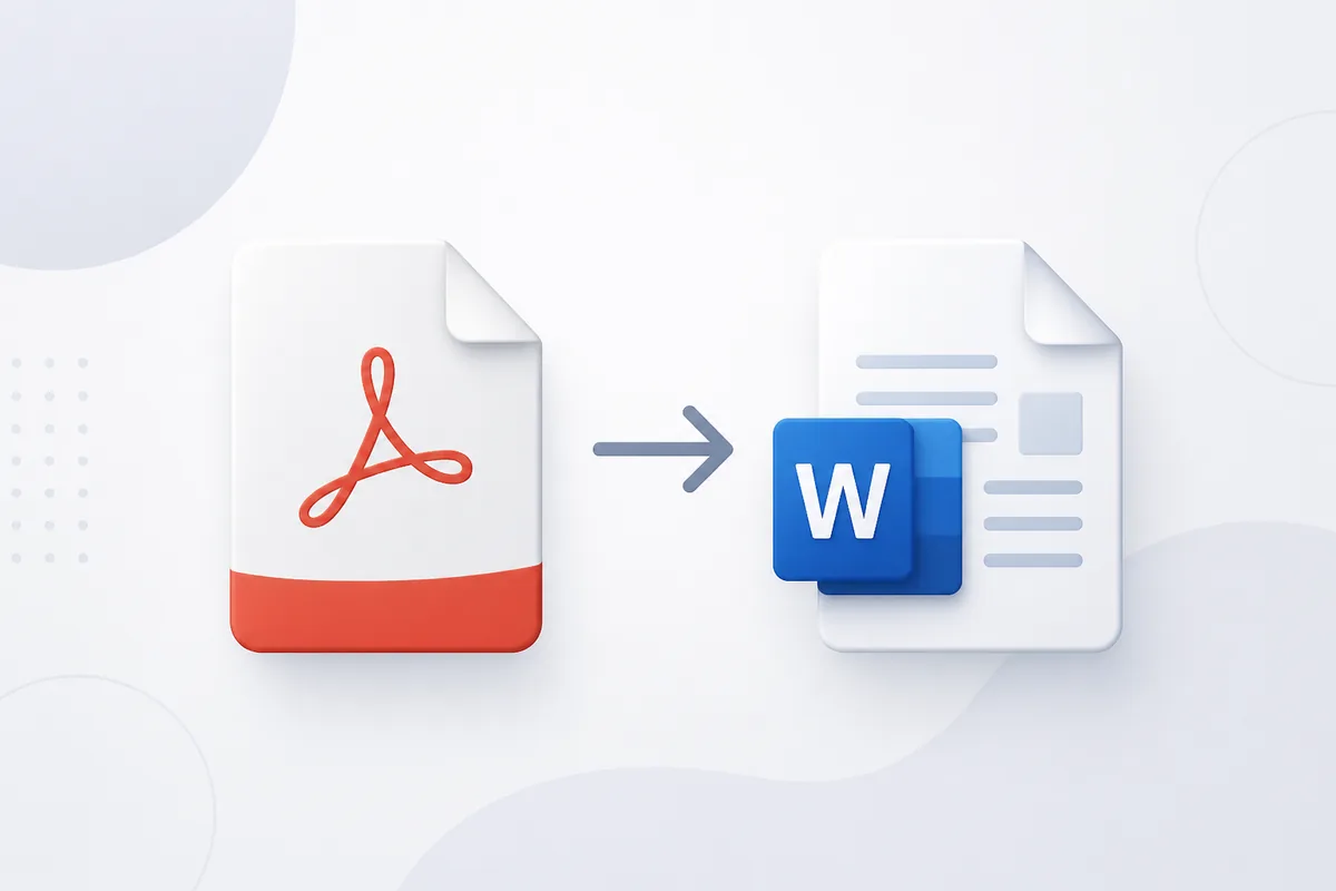 Editable Layouts: How to Convert PDF to Word Cleanly