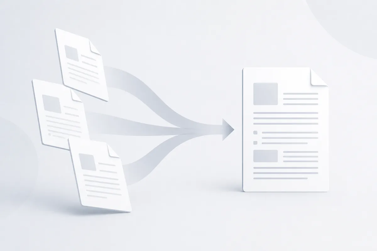 Consolidating Files: How to Merge PDF Files Into a Single Volume